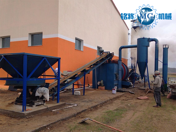 石英砂烘干機如何選擇熱源，用的最多的是這種燃料