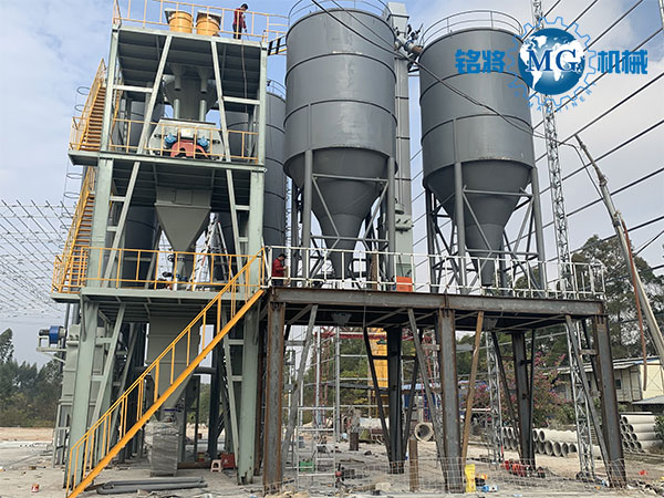 干粉砂漿攪拌站和混凝土攪拌站一樣嗎？可不可以通用？